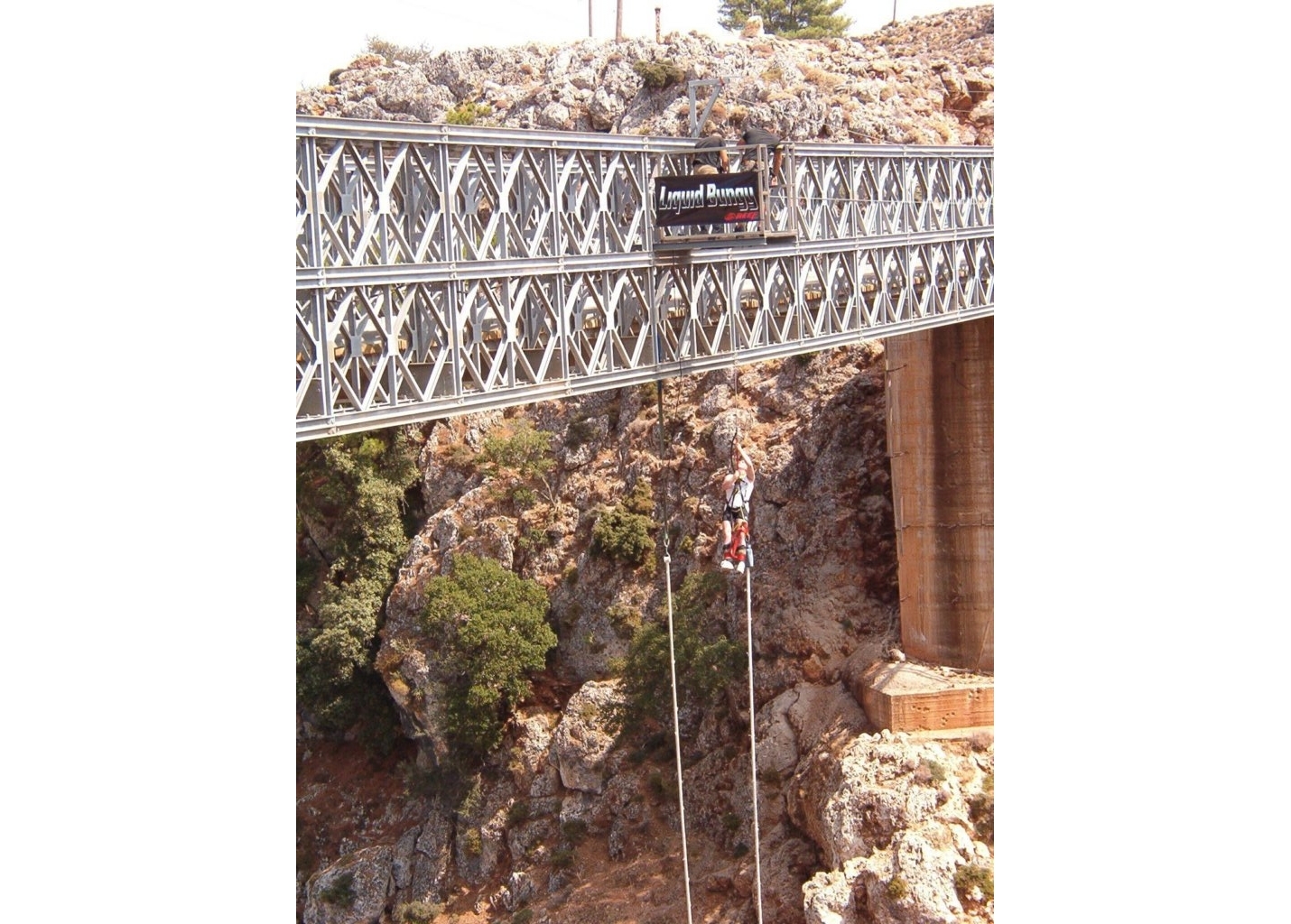 175 - Gole di Aradena - Irwing's bungee jumping