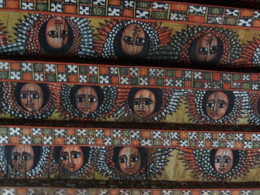 446 - Gondar - Chiesa di Debre Berhan Selassie