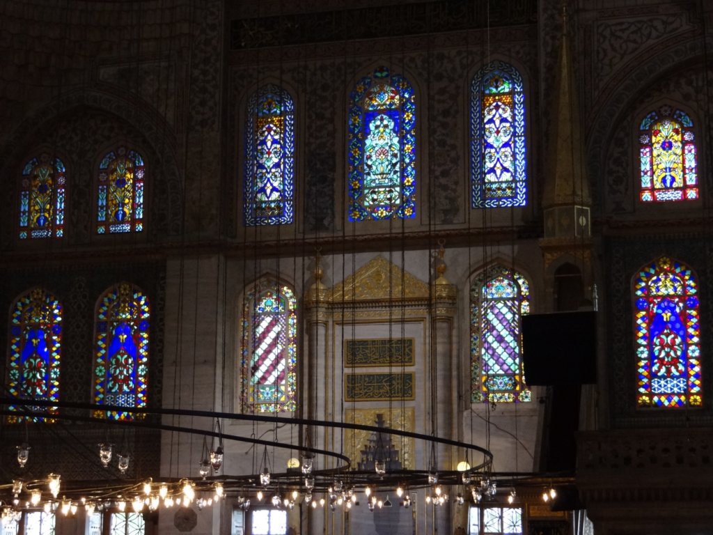 115 - Sultanahmet camii (Moschea Blu) - Interno