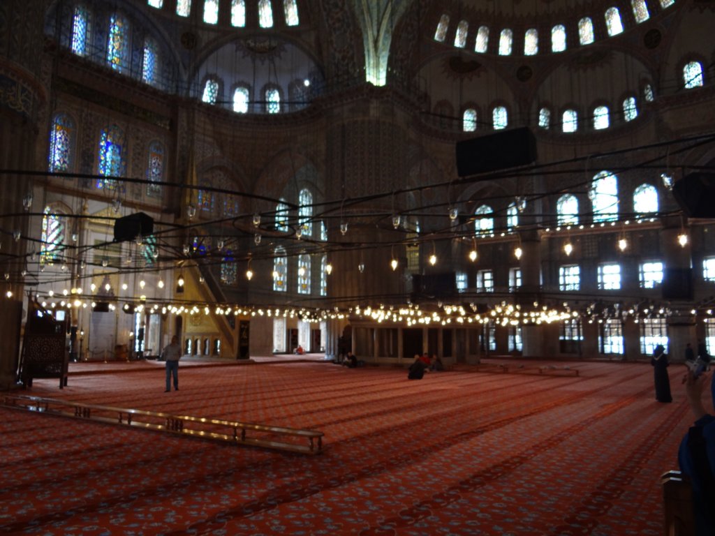 117 - Sultanahmet camii (Moschea Blu) - Interno
