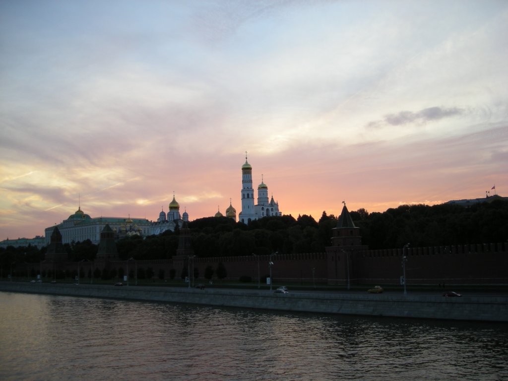 030 - Mosca - Tramonto sul Cremlino