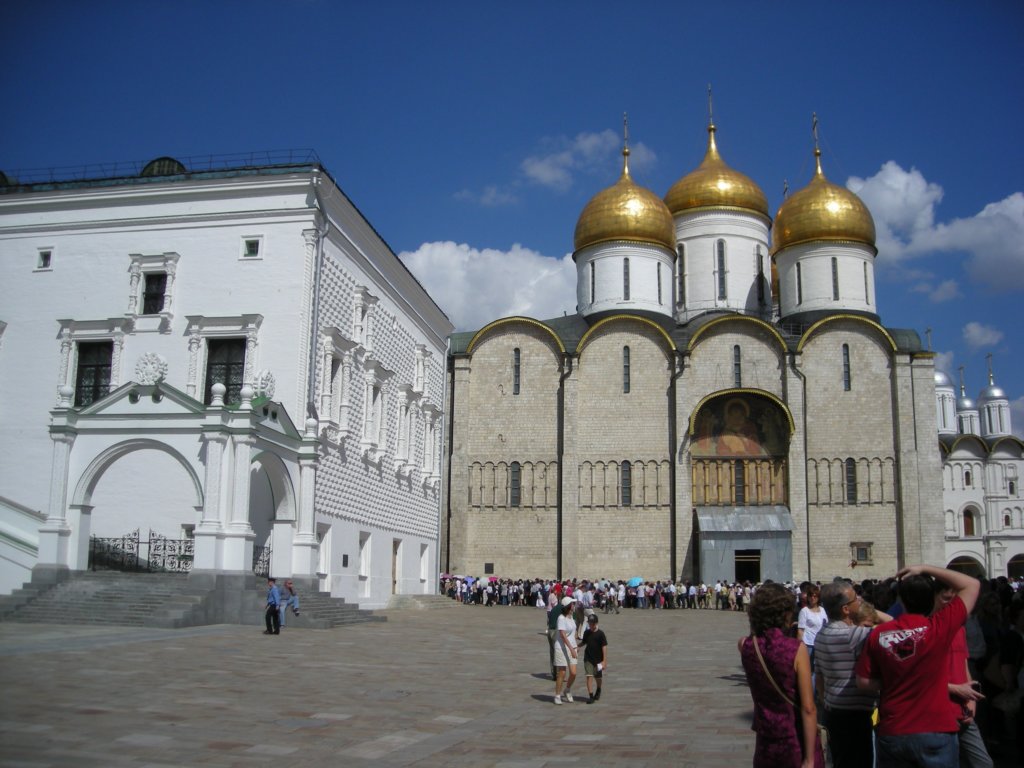 057 - Mosca - Cremlino - Palazzo a Faccette e Cattedrale dell'Assunzione