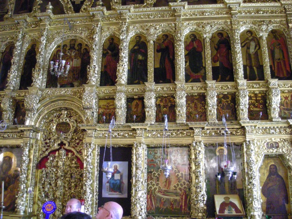 088 - Monastero della Trinità  di San Sergio - Iconostasi (refettorio)
