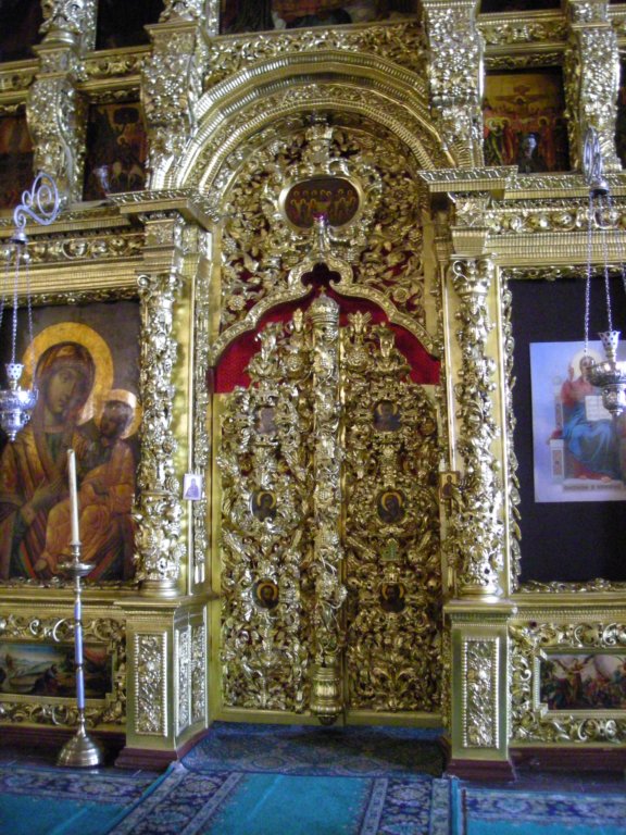 089 - Monastero della Trinità  di San Sergio - Iconostasi (refettorio)