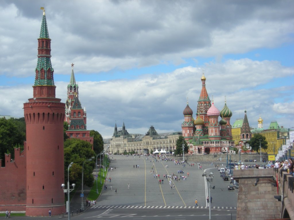 139 - Mosca - Vista sulla Piazza Rossa