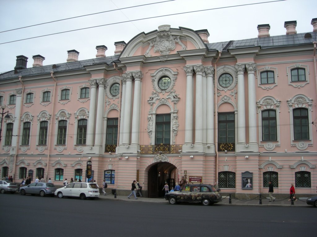 185 - San Pietroburgo - Nevski prospekt - Palazzo Stroganov