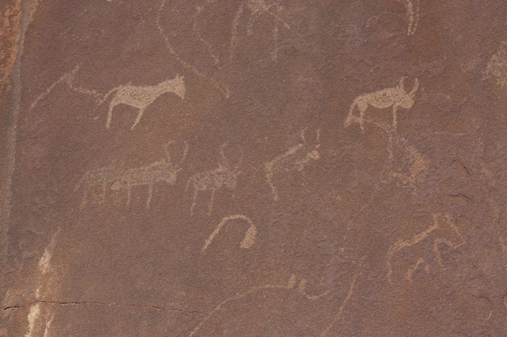 186 - Pitture rupestri (grafiti) a Twyfelfontein