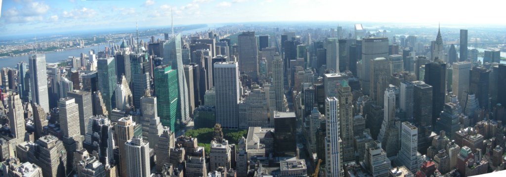 018 - Panorama dall'Empire State Building (ManHattan Nord)