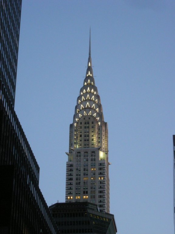 107 - Chrysler Building by night