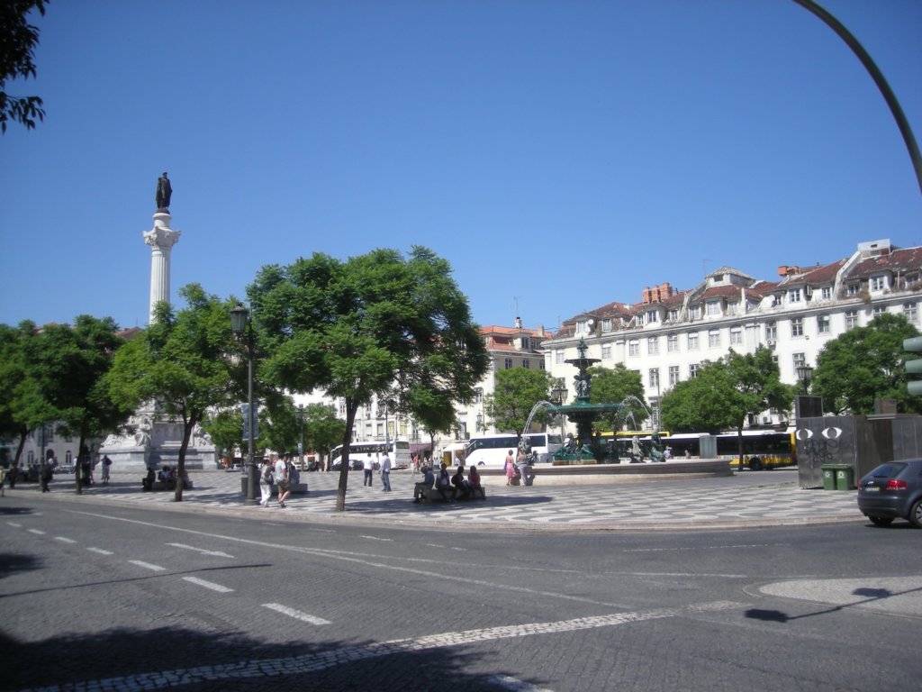 556 - Lisbona - Praça Dom Pedro IV