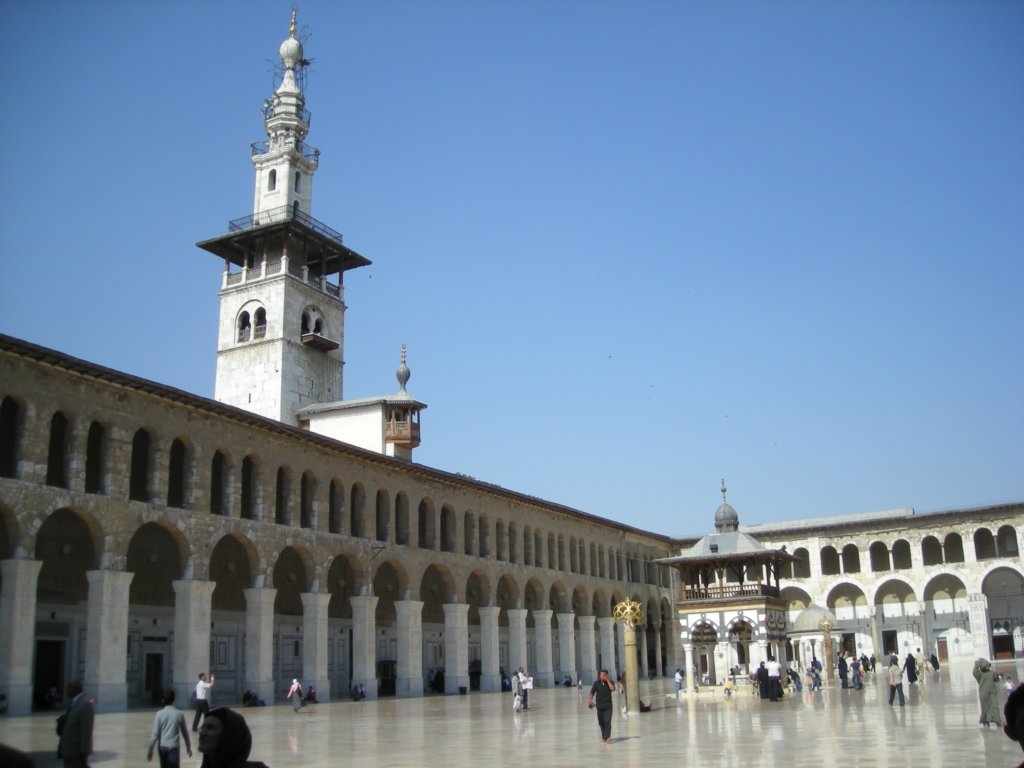 199 - Damasco - Moschea degli Omayyadi - Cortile