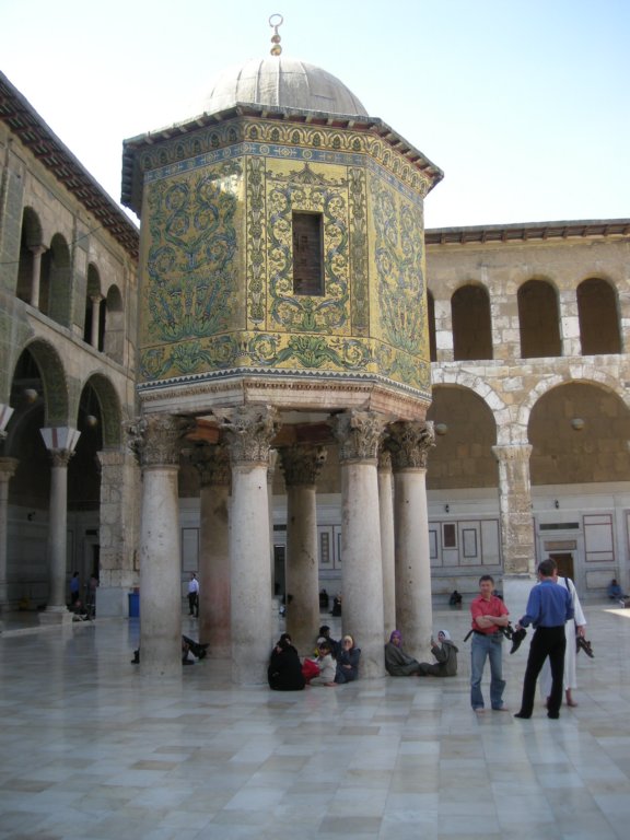 200 - Damasco - Moschea degli Omayyadi - Cupola del Tesoro