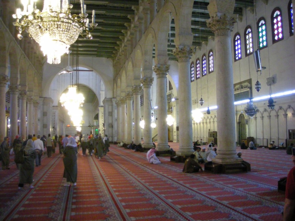 210 - Damasco - Moschea degli Omayyadi - Sala di Preghiera