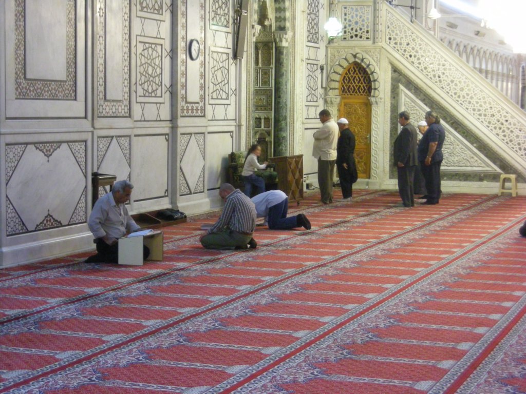 212 - Damasco - Moschea degli Omayyadi - Sala di Preghiera