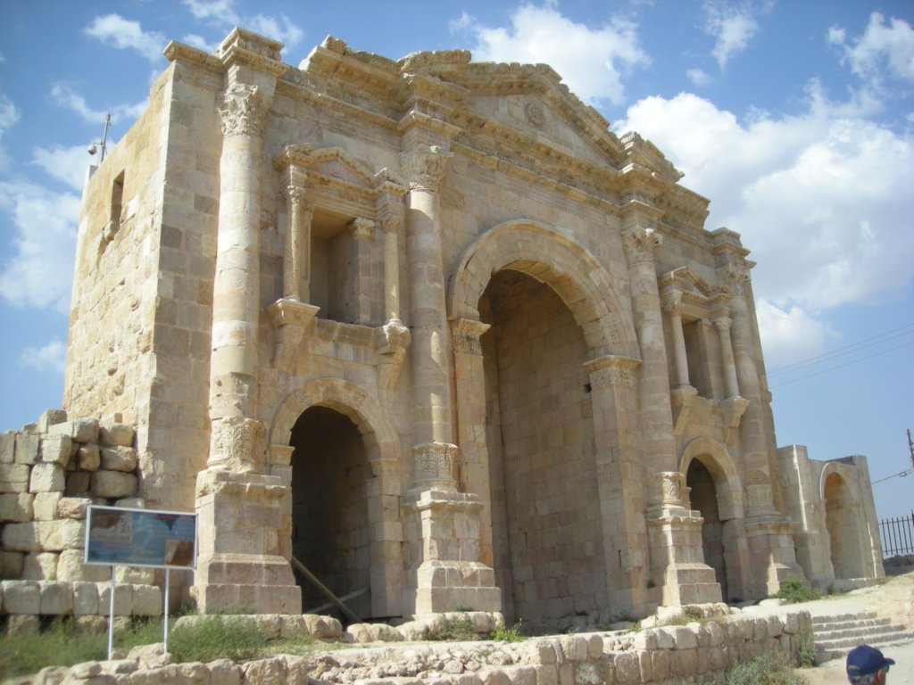 253 - Jerash - Arco di Adriano